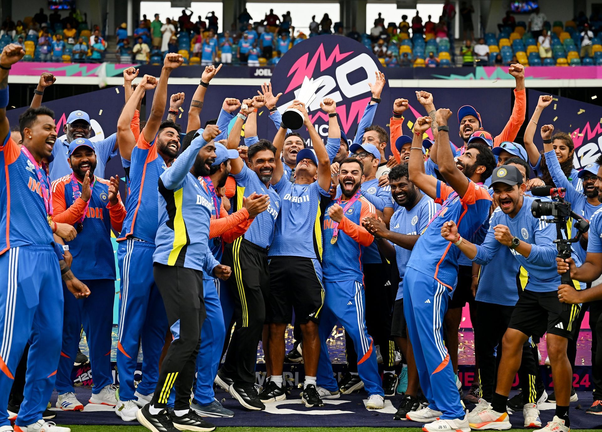 South Africa v India: Final - ICC Men's T20 Cricket World Cup West Indies & USA 2024
